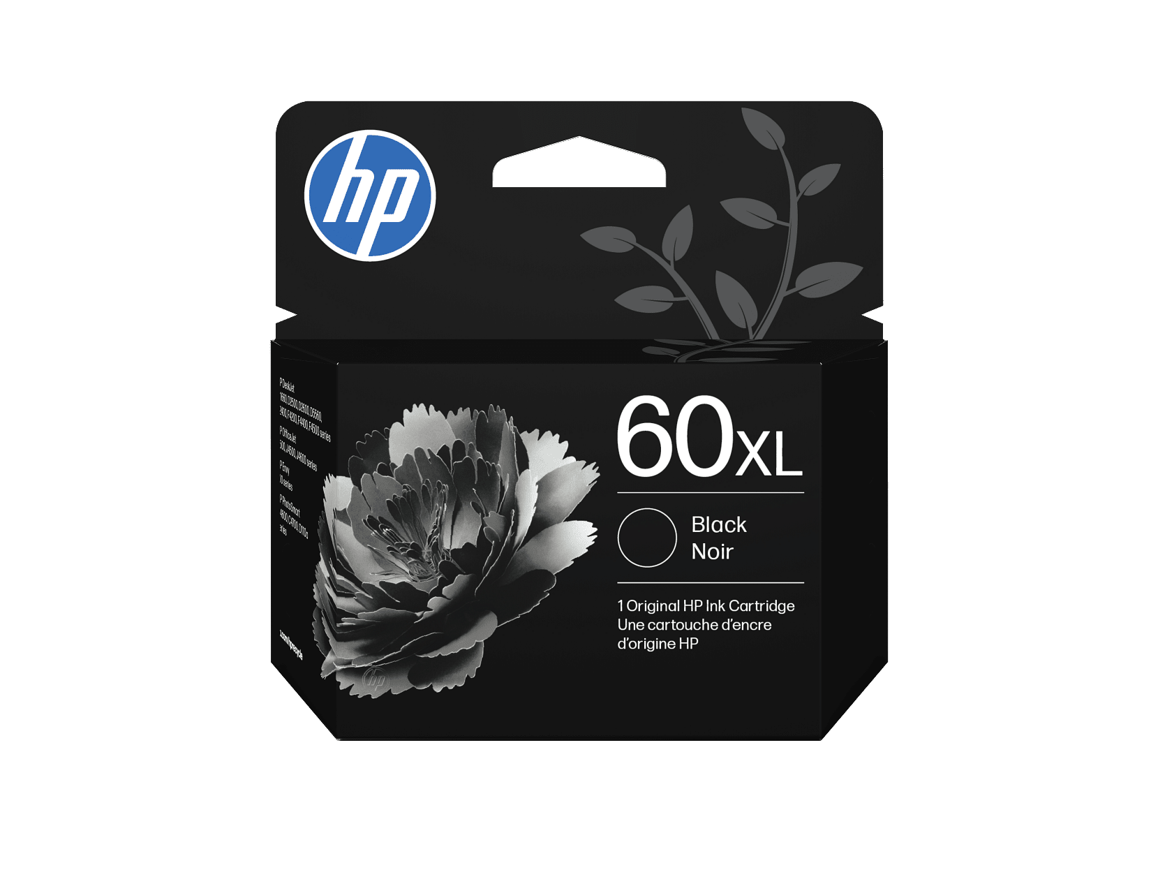 HP 60XL High Yield Original Black Ink Cartridge (CC641WN