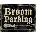 thumbnail image 2 of Marrott, Stephanie 18x15 Gold Ornate Wood Framed with Double Matting Museum Art Print Titled - Broom Parking, 2 of 4