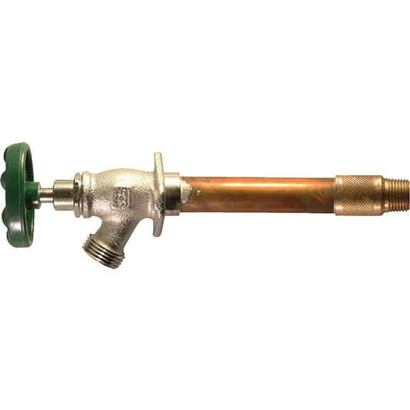 ARROWHEAD BRASS & PLUMBING 456-08LF 8" BRS Wall Hydrant — Home & Garage Storage, Stackable Design
