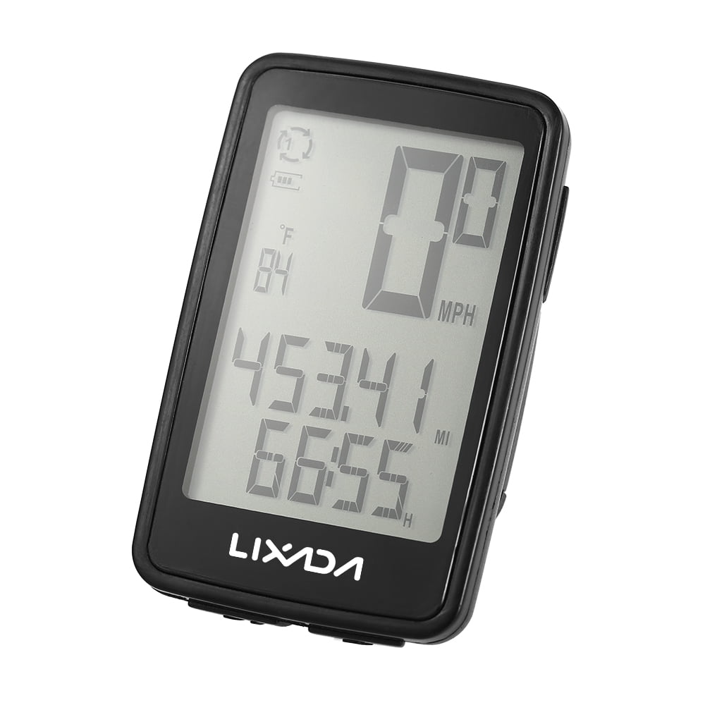 Lixada USB Rechargeable Wireless Bike Cycling Computer with Bicycle