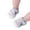 Blue, variant on Summer Boys And Girls' Baby Boys' Girls' Mesh Breathable Soft Soled Shoes For Learning To Walk Toddler Extra Wide Shoes, Size 21-25 Months