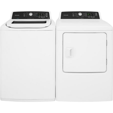 Frigidaire White Top Load Laundry Pair with FFTW4120SW 27