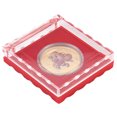 thumbnail image 1 of Moneda Conmemorativa del Año del Cerdo Ormromra Regalo Plisado de Plata, 1 of 8