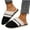 Black, variant on tumgatte Women's New Style Winter Thick Sole Indoor Home Warmth Non Slip Fashion Plush Cotton Slippers Clearance