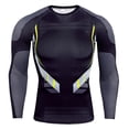 thumbnail image 1 of Minnieouse Camiseta de hombre de secado rápido de manga larga mallas de Fitness culturismo deporte camuflaje elástico entrenamiento ciclismo Type2 NO2, 1 of 6