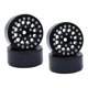 thumbnail image 3 of 4 Uds de llanta de rueda Beadlock de 1 pulgada perfecl llanta de aleación de aluminio Negro, 3 of 8