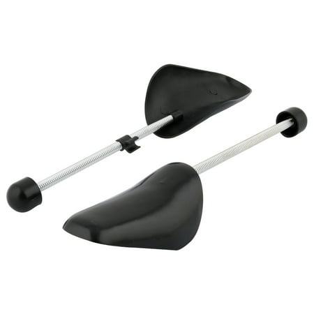 

Unique Bargains 13 Long Flexible Spring Shoes Stretcher Expander Shaper Black Silver Tone Pair