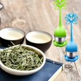 thumbnail image 3 of Huevo de té de 2 piezas, infusor de té, filtro colador de té, infusor de té (azul verde) TUNC Sencillez, 3 of 4