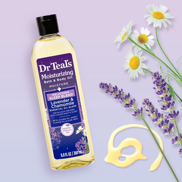Dr Teal's Moisturizing Bath & Body Oil Sleep Blend by Dr Teal's