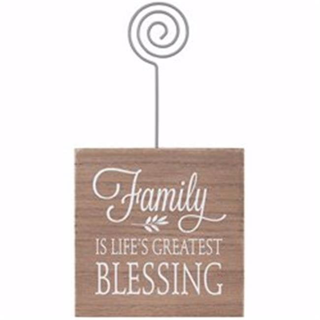 Carson Home Accents 168480 Family Photo Holder 7.5 in.