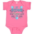 thumbnail image 3 of Inktastic My Meemaw Loves Me with Flowers and Hearts Boys or Girls Baby Bodysuit, 3 of 5
