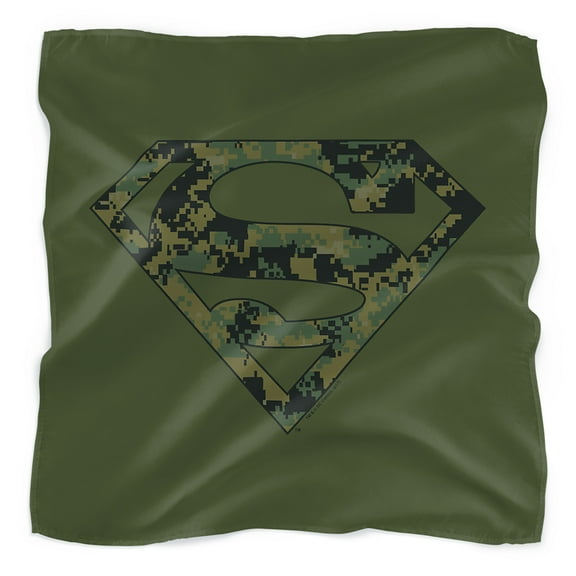 Superman Marine Camo Shield Bandana (21 in x 21 in)