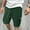 Green, variant on TQWQT Cargo Shorts for Men Clearance Big and Tall Sweat Shorts Drawstring Elastic Waist Athletic Workout Gym Shorts Dressy Casual Gym Shorts with 5 Pockets Dark Green M