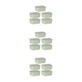 thumbnail image 3 of Recipiente hermético Inteprter para alimentos Tapa hermética Sin BPA Verde 5 piezas, 3 of 6