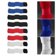 thumbnail image 2 of Yokua Football Running Cycling Sport Soccer Shin Guard Strap Rubber Soccer Leg Strap, 2 of 12