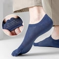 thumbnail image 5 of 3 Pairs/lot Men s Socks Fashion Casual Soft Breathable Finger Boat Sock High Quality Mesh Casual Sox for Male Sweat-absorbing, 5 of 5