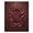 Red, Pattern 2, variant on ODIKA 6'x9' Machine Washable Non-Slip Area Rug, Geometric Red High Traffic Rug, Red, 949208