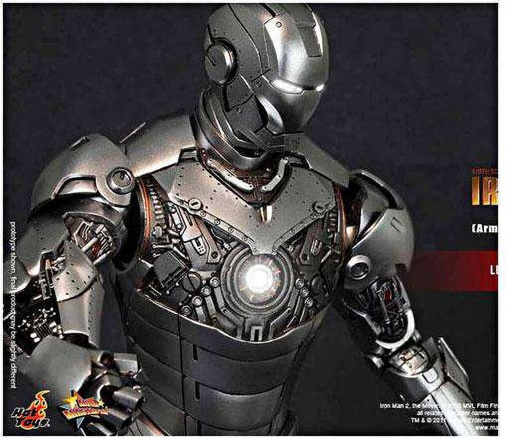 Movie Masterpiece Iron Man Mark II Collectible Figure (Armor Unleashed)