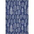 thumbnail image 2 of Addison Rugs Mayfield Premium Machine Washable Transitional Holiday Navy Rectangle Rug, 10' x 14', 2 of 7