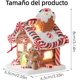 thumbnail image 4 of Decoración navideña de la casa de Pan de Jengibre KAIYANG Casa Suave del Caramelo del Cuento de Hadas, 4 of 5