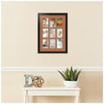thumbnail image 2 of ArtToFrames Collage Photo Picture Frame with 9 - 3x5 Openings, Framed in Black with Red Orange and Black Mats (CDM-3926-213), 2 of 8