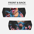 thumbnail image 2 of Rocae Blue Dinosaur for Elastic Exercise Headband for Men and Women Moisture Wicking Athletic Sweatbands Summer Accessories Elastic Bands, 2 of 9