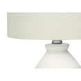 thumbnail image 5 of Monarch Specialties Lighting, 17"h, Table Lamp, Cream Ceramic, Ivory / Cream Shade, Modern, 5 of 5