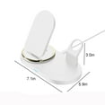 thumbnail image 3 of Birdeem Wireless Phone Charger, Magnetic Phone Charger, Multifunctional 4-In-1 Wireless Charger Foldable Wireless Charging for Ios Mobile Phone Watch Headset 15W Wireless Fast Charging with Led, 3 of 7