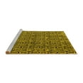 thumbnail image 2 of Ahgly Company Machine Washable Indoor Rectangle Abstract Yellow Modern Area Rugs, 8' x 12', 2 of 4