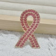 thumbnail image 6 of Breast Cancer Awareness Accessories Alloy Badges Pins Pins Caring Women's Public Service Accessories Breast Prevention Awareness, 6 of 6