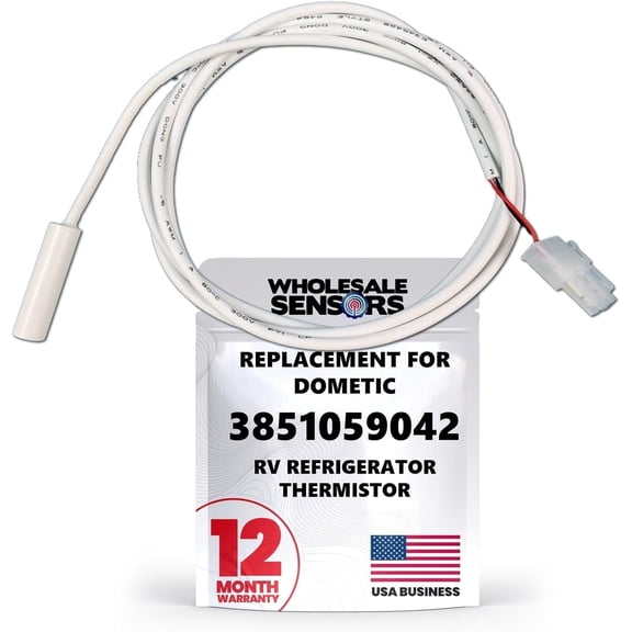 Dometic 3851210025 Replacement RV Refrigerator Thermistor 12 Month Warranty