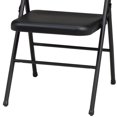 thumbnail image 3 of MECO Sudden Comfort All-Steel Folding Chair Set, Black Lace (Set of 4), 3 of 4