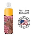 thumbnail image 4 of Redbone Coonhound Hearts and Love Ultra Hugger for slim cans, 4 of 6