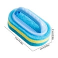 thumbnail image 2 of Fufafayo under $5 Cleaning Brush for Bathroom, Kitchen, Toilet, Bathtub Scrubber Comes with a Shower Sponge and Features an Ergonomic Handle for Easy Cleaning, 2 of 4