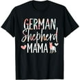 thumbnail image 2 of German Shepherd Mama Dog Lover for Mom Owner T-Shirt, 2 of 3