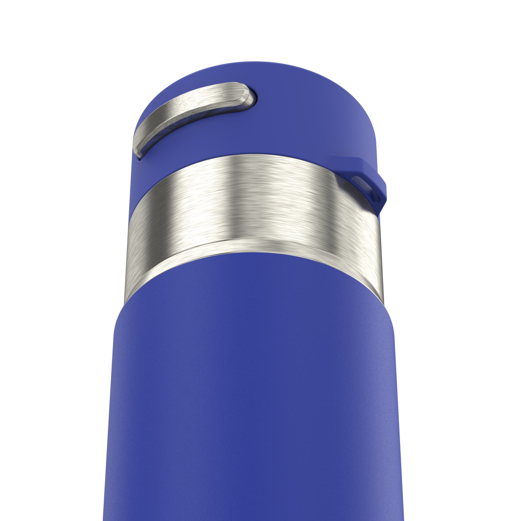 Contigo 18oz AutoSeal Insulated Stainless Steel Water Bottle, Wild Indigo Blue/Silver