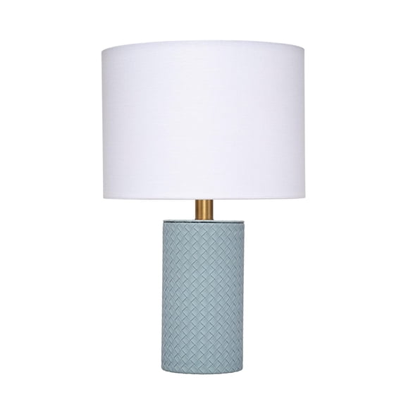 J&D Designs Roman Table Lamp in Blue