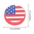thumbnail image 2 of Phenofice 6Pcs National Flag Silicone Tennis Racket Dampeners Vibration Absorbers for Racket Use Assorted Color, 2 of 7