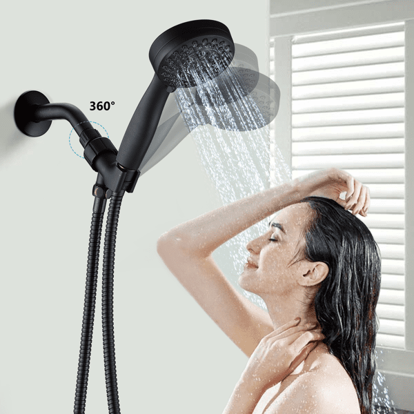 Handheld Shower Head with Hose High Pressure Shower Heads, Oil Rubbed Bronze
