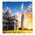 thumbnail image 3 of Ambesonne Italy Shower Curtain, Place of Miracoli Complex, 69"Wx84"L, Multicolor, 3 of 3