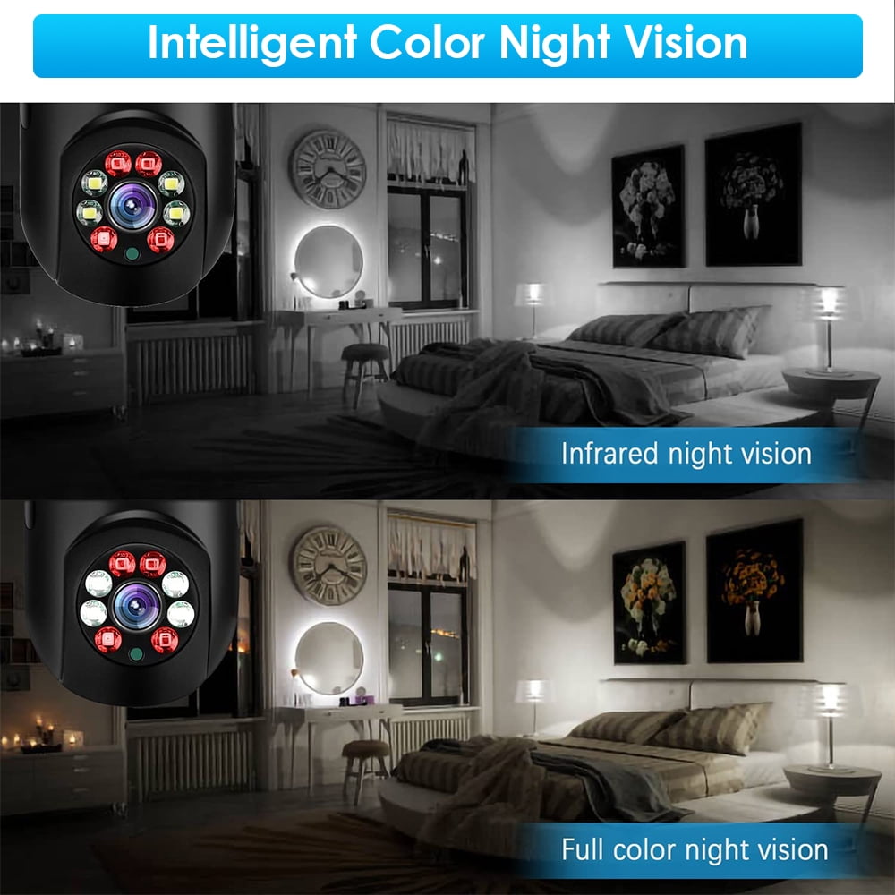 1080P HD Wireless Security Camera System Outdoor Home 5G Wifi Night Vision Cam