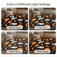 thumbnail image 7 of ODIKA 4'x6' Washable Area Rug Stain Resistant, Low Pile, Easy Care Halloween Skull Ghost Pumpkin Bat Welcome Doormat Fiber Door for Dorm Room, Small Living, 7 of 7