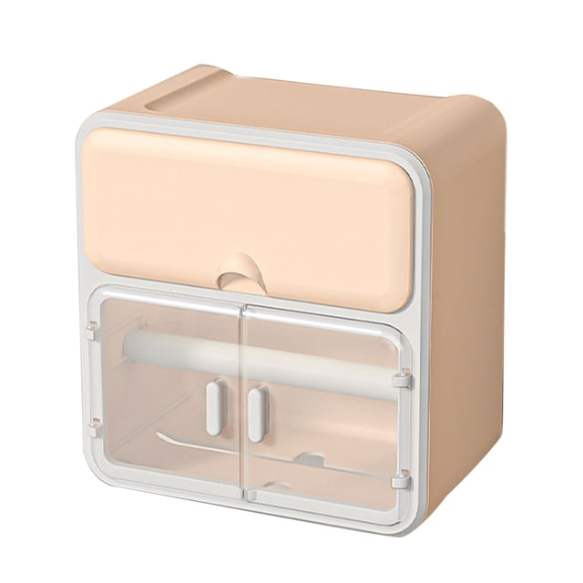 Billuyoard Organizador de almacenamiento para baño fácil de instalar, resistente al agua, práctico para almacenar artículos Almacenamiento y organización del hogar rosa tierno