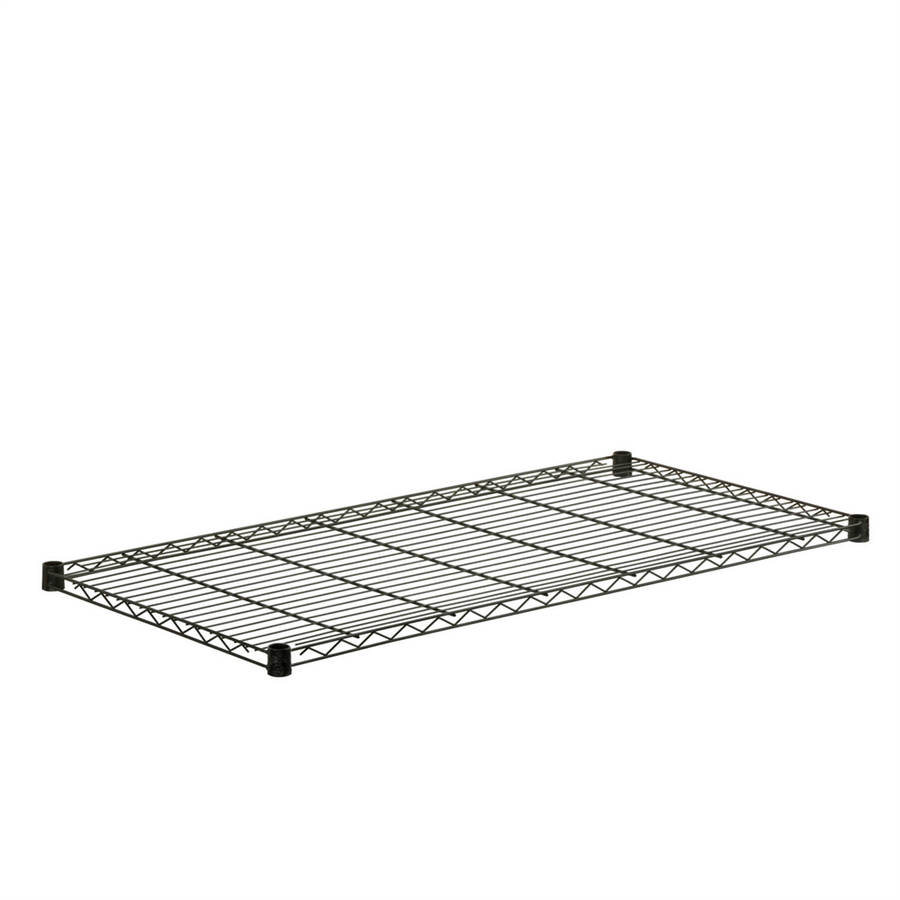 Honey Can Do Steel Wire Shelf with 350lb Capacity, Black