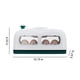 thumbnail image 4 of Incubadora de huevos educativa para niños | Nacedora con forma de tren y control de temperatura y humedad | Para gallinas, patos, codornices y aves | Capacidad para 8 huevos | Visualización, 4 of 8