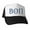 Black/White, variant on CafePress - Beta Theta Pi Letters - Adjustable Unisex Printed Trucker Hat with Mesh Back