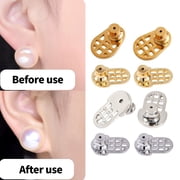 Sophisticated Earring Support Backs Sturdy Lifters Sturdy Earring Supports For Large Earrings Secure Mesh Design