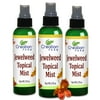 Jewelweed Topical Mist 3 bottles, 2oz Travel Size - Poison Ivy & Poison Oak, Bites, Swimmer's Itch, Niebla de Topicos