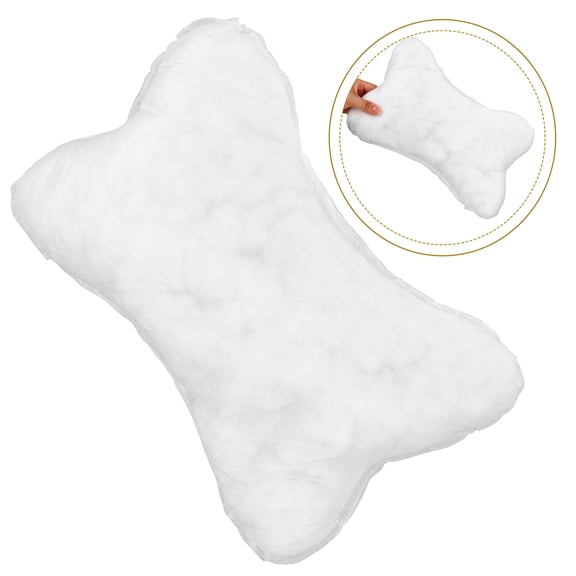 GAXIRE 2-Pack Car Seat Headrest Cushions Comfortable Travel Pillow Soft Polyester White