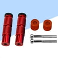 thumbnail image 1 of unbranded 1Jgo Reposapiés Para Motocicleta Rojo Plataforma De Aluminio Fácil De Instalar Y Quitar, 1 of 8